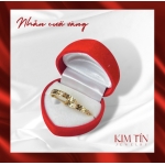 Nhẫn cưới vàng 610 KTJ113