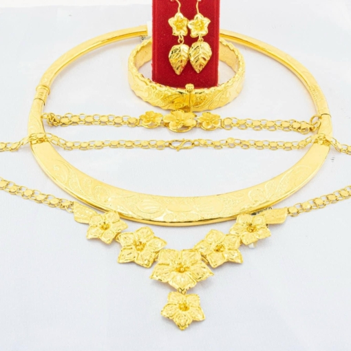 Bộ trang sức cưới vàng 983 KTJ265