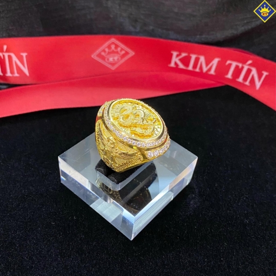 Nhẫn Nam Vàng 610 KTJ009