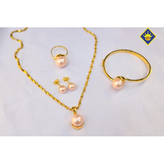 Bộ trang sức nữ Vàng 610 KTJ005