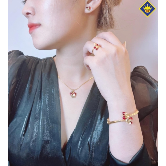 Bộ trang sức nữ Vàng 610 KTJ003
