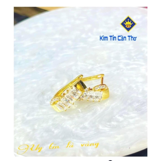 Bông Tai Nữ Vàng 610 KTJ051