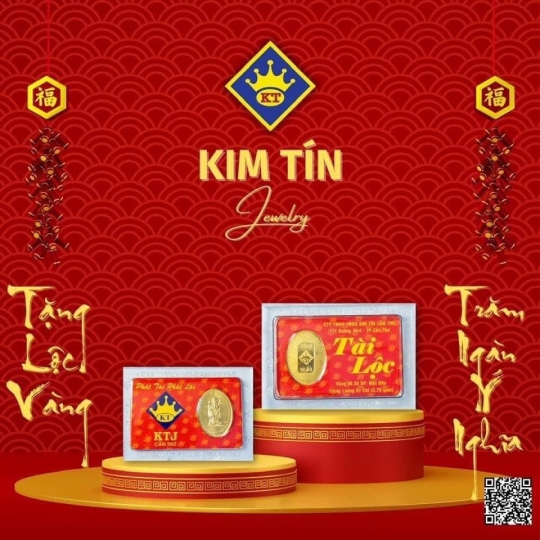Miến thần tài vàng 98.3 trọng lượng 1 chỉ KTJ001