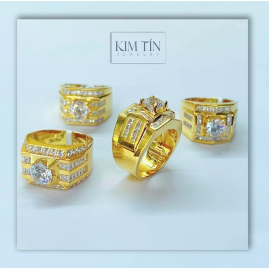 Nhẫn Nam Vàng 610 KTJ022