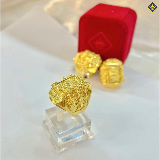 Nhẫn Nam Vàng 610 KTJ049