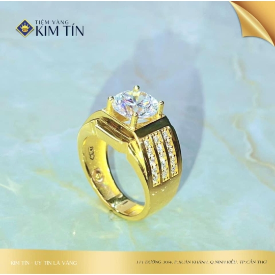 Nhẫn nam vàng 610 KTJ006