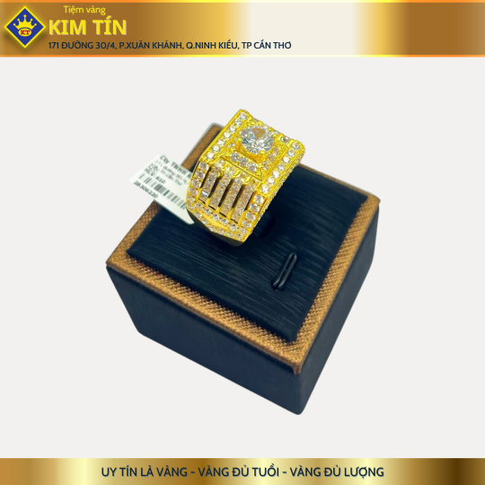 Nhẫn nam vàng 610 KTJ007