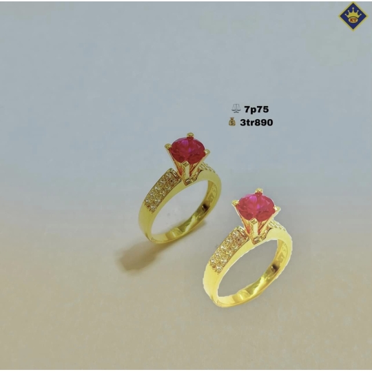 Nhẫn Nữ Đá Màu KTJ229
