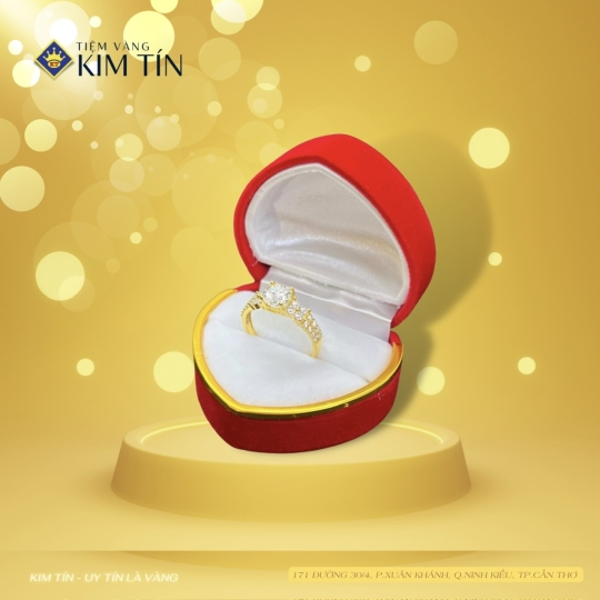 Nhẫn vàng 610 KTJ006