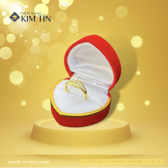 Nhẫn vàng 610 KTJ006