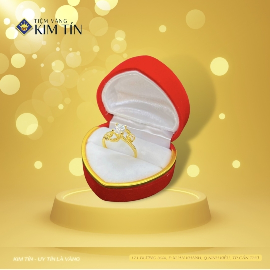 Nhẫn vàng 610 KTJ006