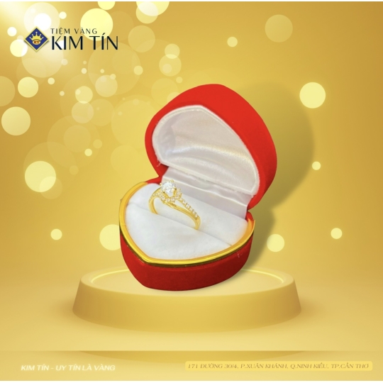 Nhẫn vàng 610 KTJ006